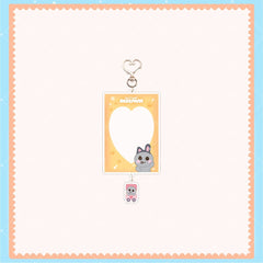 Cartoon KPOP PhotoCard Frame Keychain Pendant