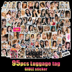 99PCS IDLE Album Luggage Stickers