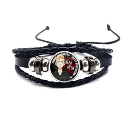 Anime Gem Adjustable Hand Rope Bracelet