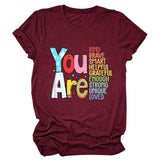 You Are Kind Brave Smart Women's T-shirt