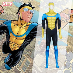 Superhero Mark Onesie Cosplay Costume