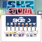 SKZ Sauna Doll Acrylic Pendant Keyring Set
