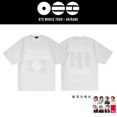 BANGTAN WORLD TOUR Cotton Washed Loose Tee