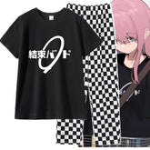 Women's Anime Cos T-shirt Pants Pajamas