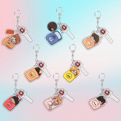 Kpop Album Pendant Keychain