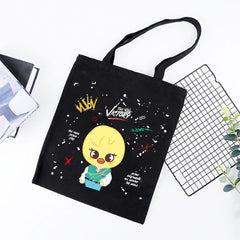 Kpop Cartoon Canvas Shoulder Bag