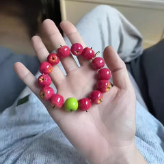 Cute Apple Bracelet