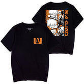 Casual Bakugou Anime Printed Loose T-Shirt