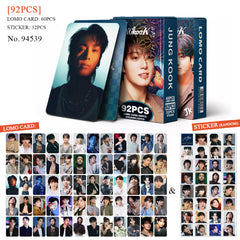 JUNGKOOK Photocard Sticker Collection