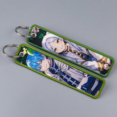 Anime Woven Mark Keychain Lanyard Pendant