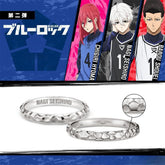 Anime Name Letter Ring