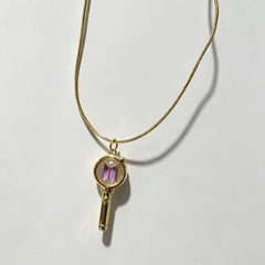 Army Bomb Pendant Collarbone Necklace