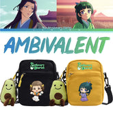 Versatile Anime Square Messenger Bag