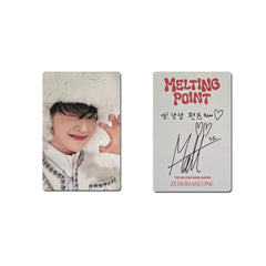 KPOP Album Melting Point Photocard