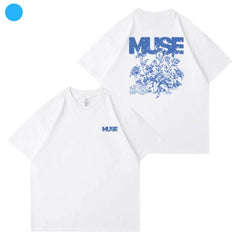 Kpop MUSE Cotton Loose Short-sleeved T-shirt