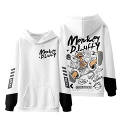 Men's Luffy Digital Print Cos Hoodie