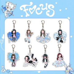 H2H FOCUS Keychain Pendant Set