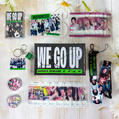 BM Album WE GO UP Photocard Keychain Gift Box