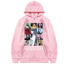 Women's Trendy Taylor Printed Loose Hoodie