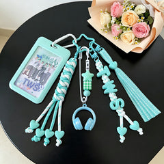 TWS Card Holder Pendant Bag Charm