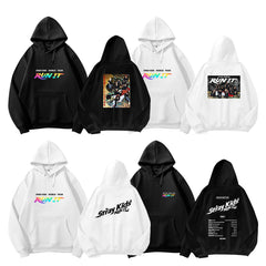 SKZ RUN IT Poster Print Casual Hoodie