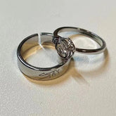 Chic Kpop Stay Letter Open Ring