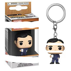 Michael Scott Keychain Pendant Figure