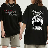 Women's TVD Damon Graphic Loose T-Shirt