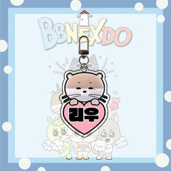 KPOP Transparent Cartoon Acrylic Keychain