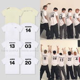 Martin JAMES JUHOON Print Cotton Crew Neck T-shirt