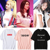 Irene SeulGi Letter Short-sleeved T-shirt