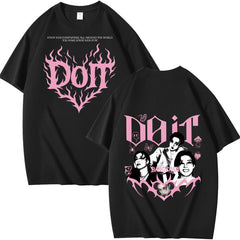 SKZ DO IT Poster Printed Short-sleeved T-shirt