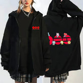 BANGTAN Arirang World Tour Print Zip Up Hoodie