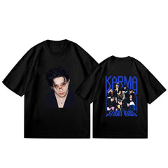 Unisex Kpop Album Cotton T-Shirt Top
