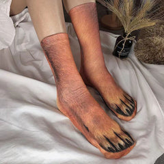 All Over Print Animals Paw Socks