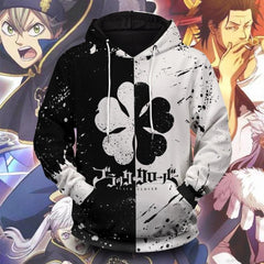 Trendy Asta Anime 3D Print Hoodie Pants