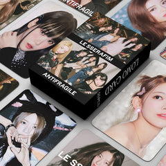 55 KPOP Album ANTIFRAGILE LOMO Card