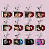 SKZ Album Acrylic Pendant Bag Keychain