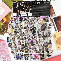 93pcs IVE Cartoon Stickers