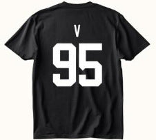 BANGTAN Logo Number Print Crew Neck T-shirt