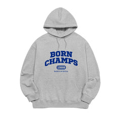 Casual Seungmin BORN CHAMPS Printed Hoodie