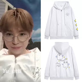 YUSHI Same Style Graphic Zipper Hoodie