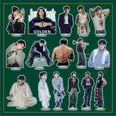 JK Golden Album Standing Tabletop Ornament