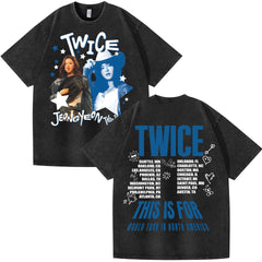 Twice THIS IS FOR WORLD TOUR Washed Tee