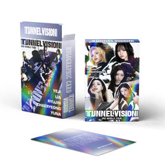 30PCS TUNNEL VISION World Tour Laser Photocard