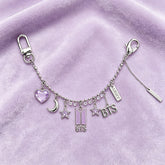 BANGTAN Metal Pendant Chain Bag Charm