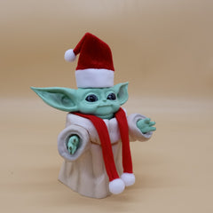 Baby Yoda Christmas Figure