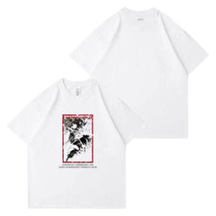 Kpop Graphic Print Cotton Long-sleeved T-shirt