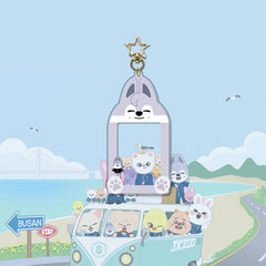 Kpop Cartoon PhotoCard Frame Keychain