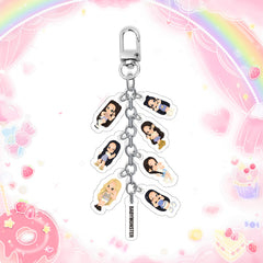 BM Acrylic Pendant Charms Keychain